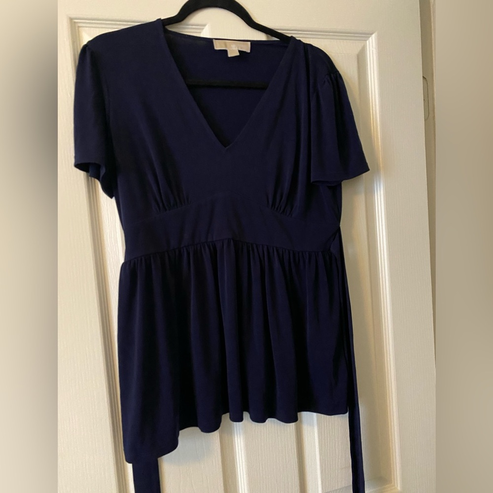 MICHAEL KORS - NAVY BLUE TOP